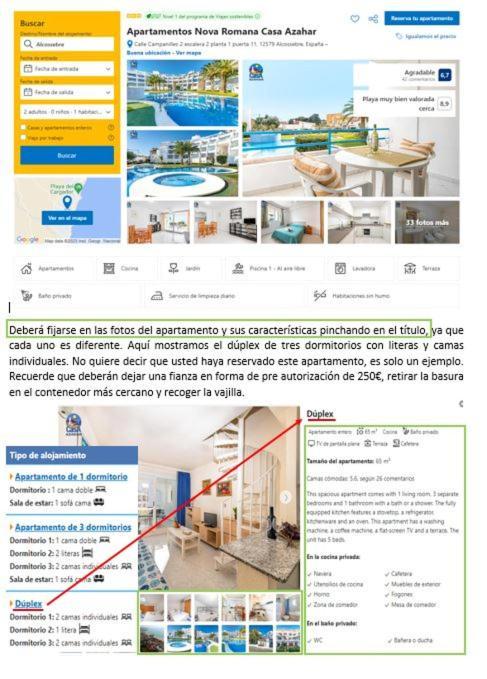 Apartamentos Nova Romana Casa Azahar Alcoceber Екстер'єр фото